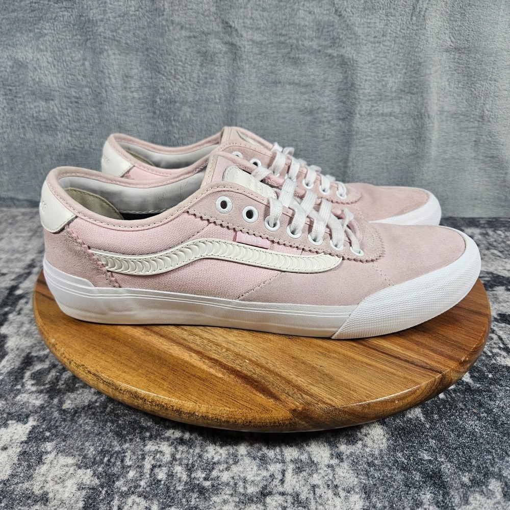Vans Chima Burn Forever Ferguson Pro Sydney Skateboard Pink White Men's Size 10